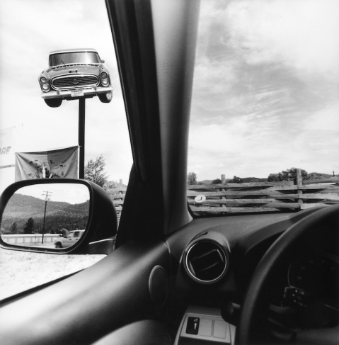 Ли Фридландер.
Монтана, 2008.
Серебряно-желатиновая печать.
Из «Америка. Взгляд из машины».
© Lee Friedlander, courtesy Fraenkel Gallery, San Francisco