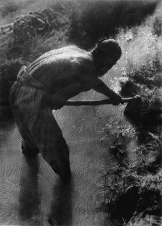 Макс Пенсон.
Тема «Вода и люди». 
1935. 
Частное собрание